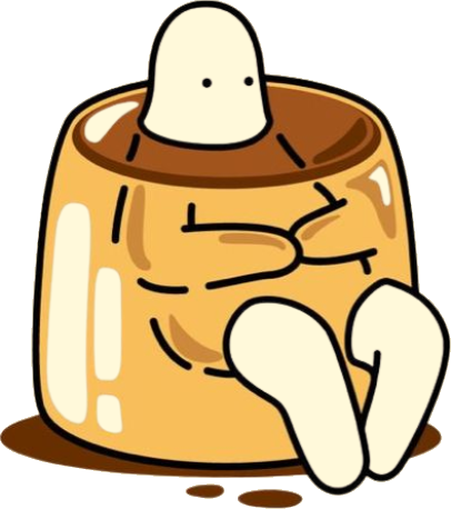 The Tattva mascot sitting inside a tumbler